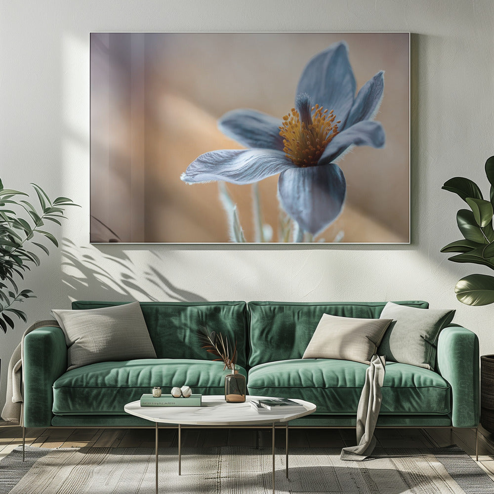 Artwork Pasque. Floral20X16inches- Unframed