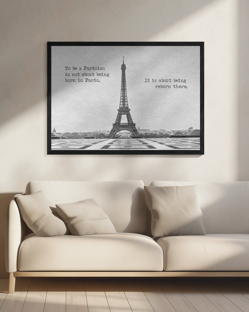 Wall art Reborn in Paris