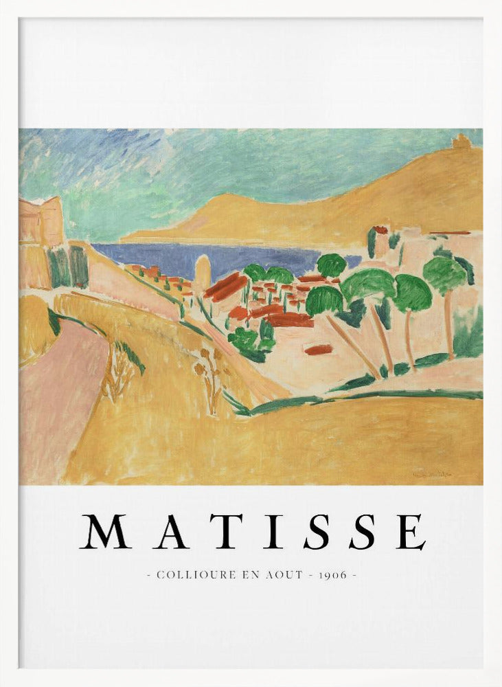 Artwork Collioure En Aout Matisse 36X48-inches