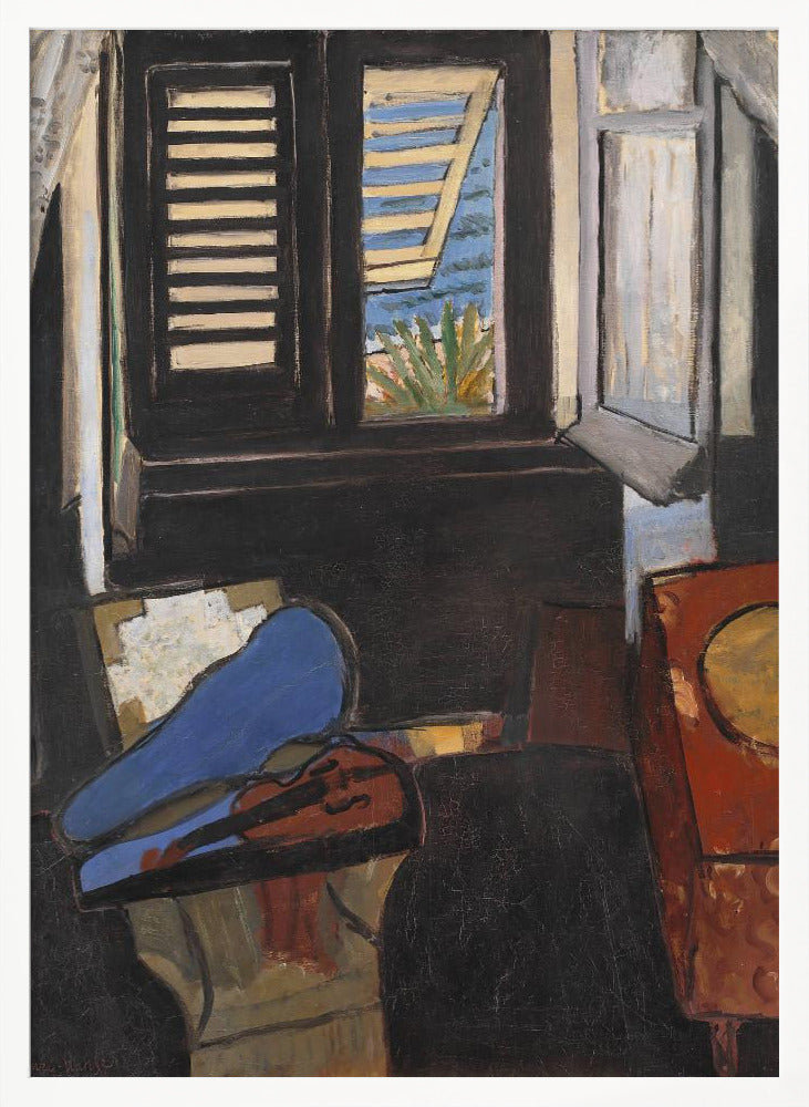 Artwork Intérieur Au Violon 36X48-inches