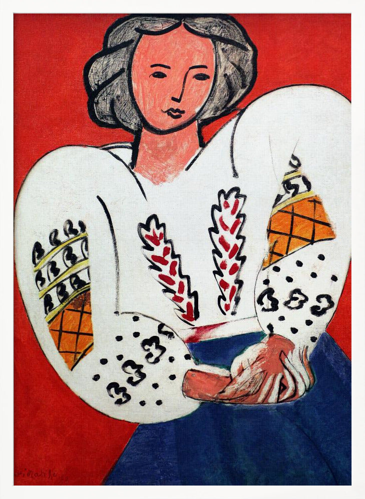 Artwork La Camicetta Romena 1940 36X48-inches