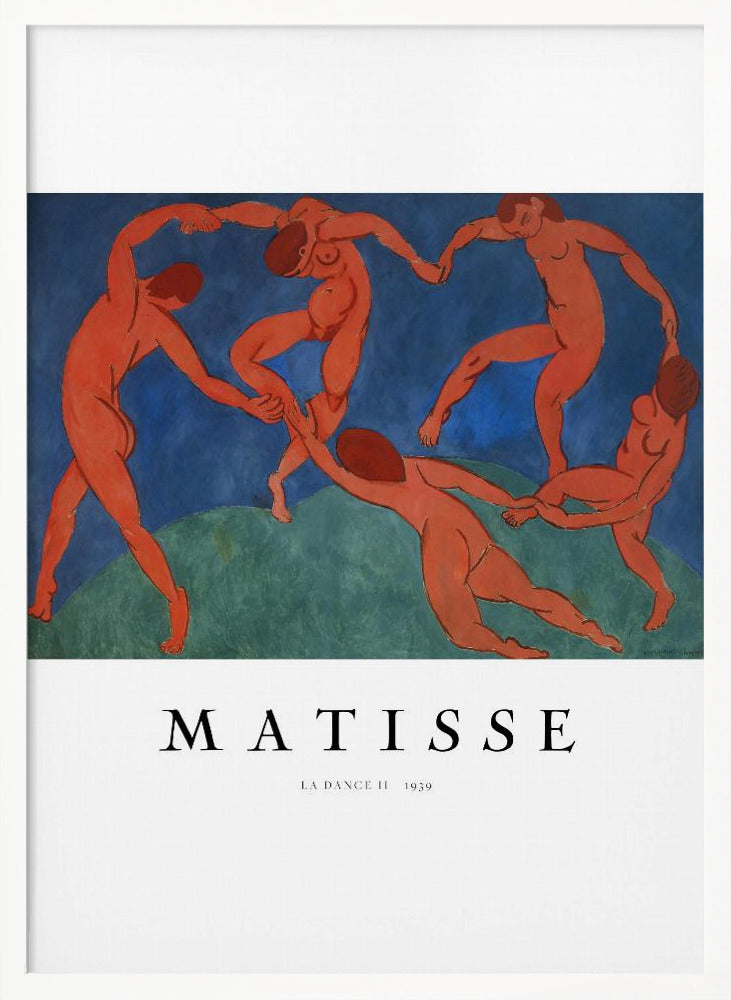 Artwork La Danse II By Henri Matisse 36X48-inches