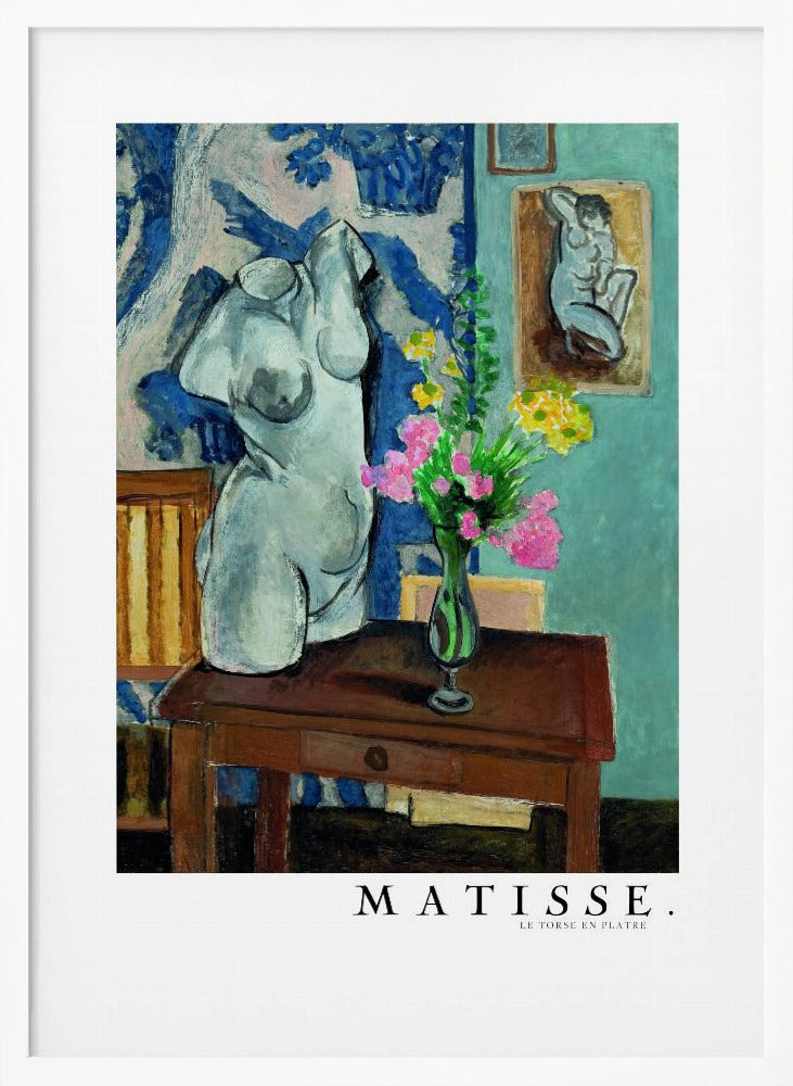 Artwork Le Torse En Platre Matisse 36X48-inches