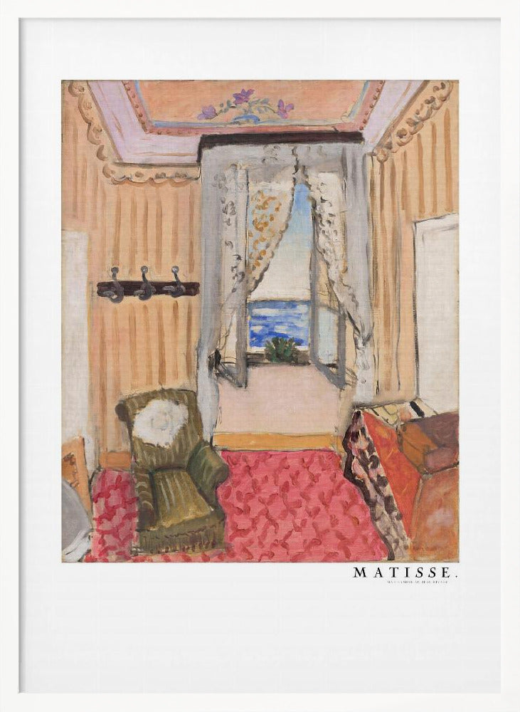 Artwork Ma Chambre Au Beau Rivage Boarder 36X48-inches