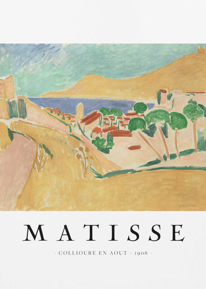 Artwork Collioure En Aout Matisse -inches