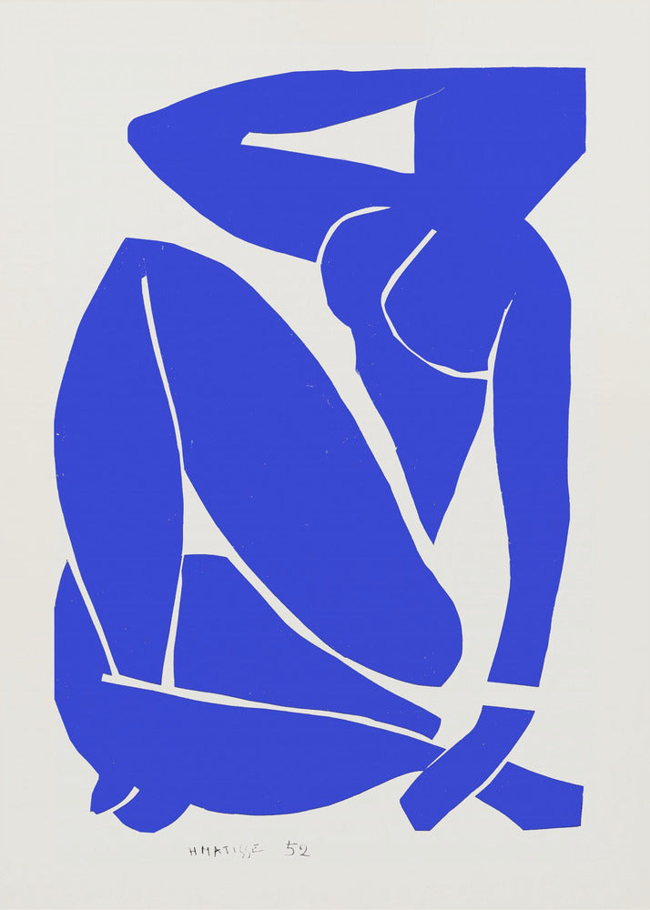 Artwork Nudo Blu III 1952 -inches
