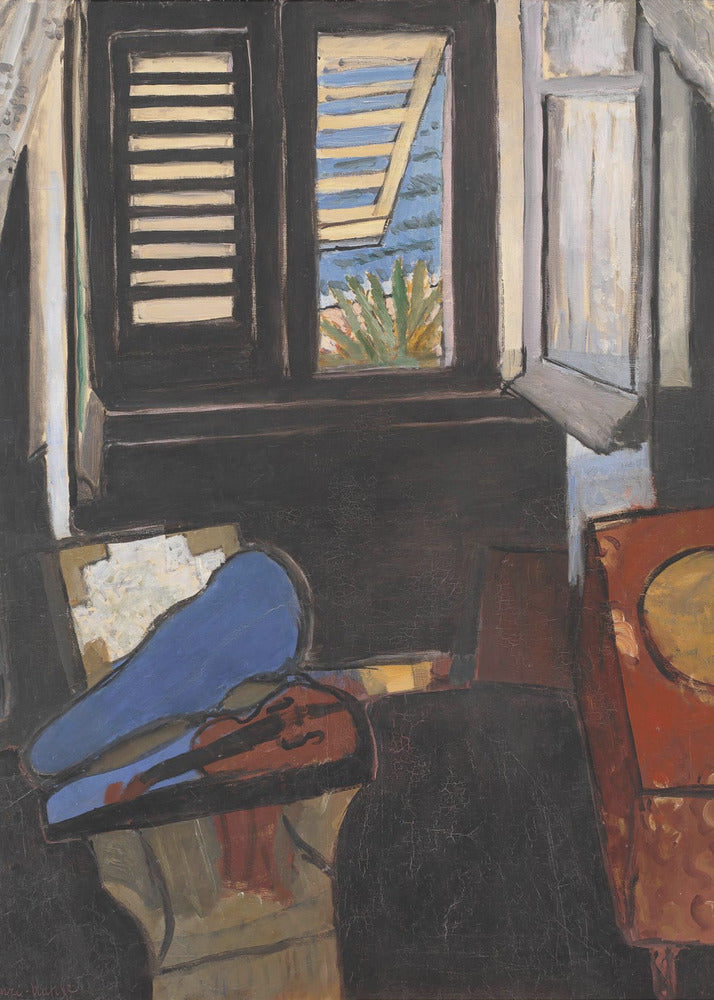 Artwork Intérieur Au Violon -inches