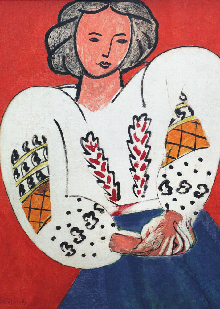 Artwork La Camicetta Romena 1940 -inches