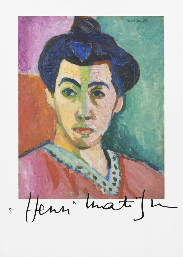 Artwork La Raie Verte With Signature -inches