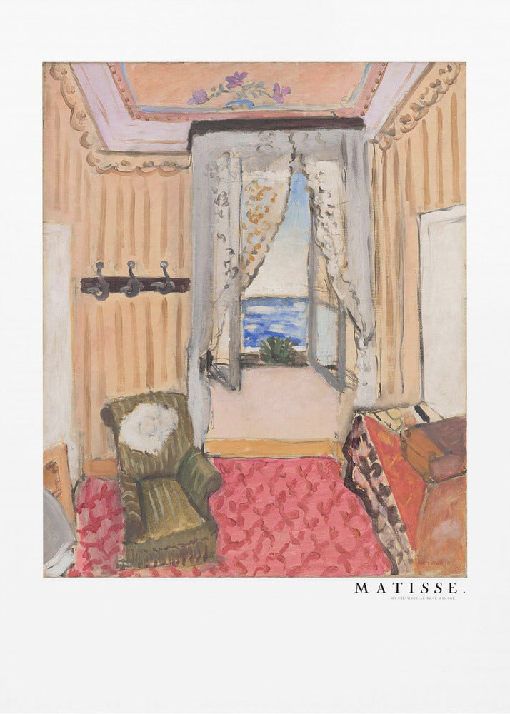 Artwork Ma Chambre Au Beau Rivage Boarder -inches