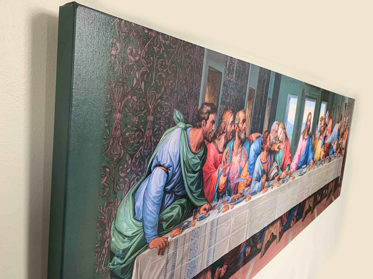 sample Last Supper Canvas Canvas-Christian Art