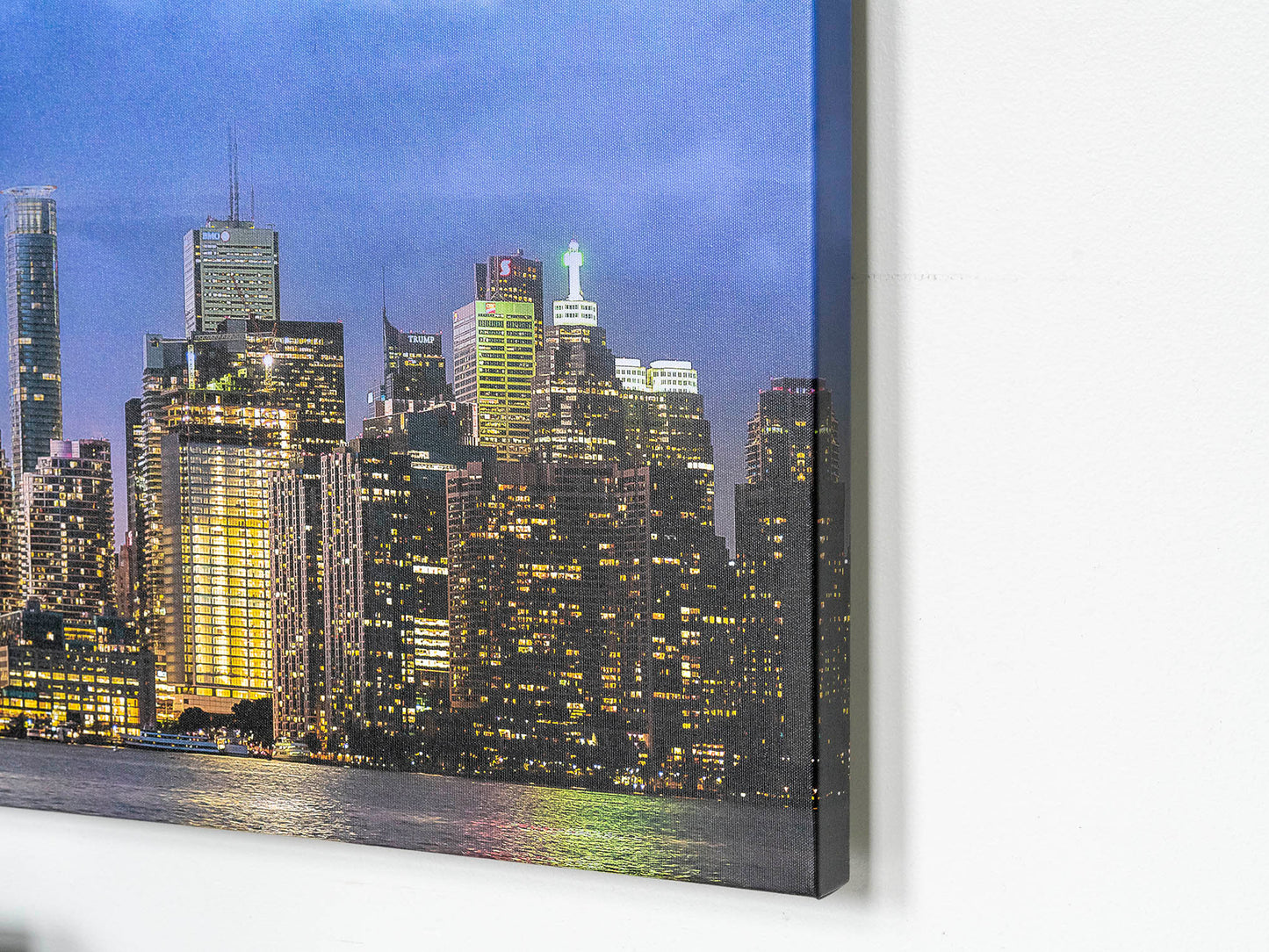 Toronto Amidst the Storms- Canvas Cities Skyline