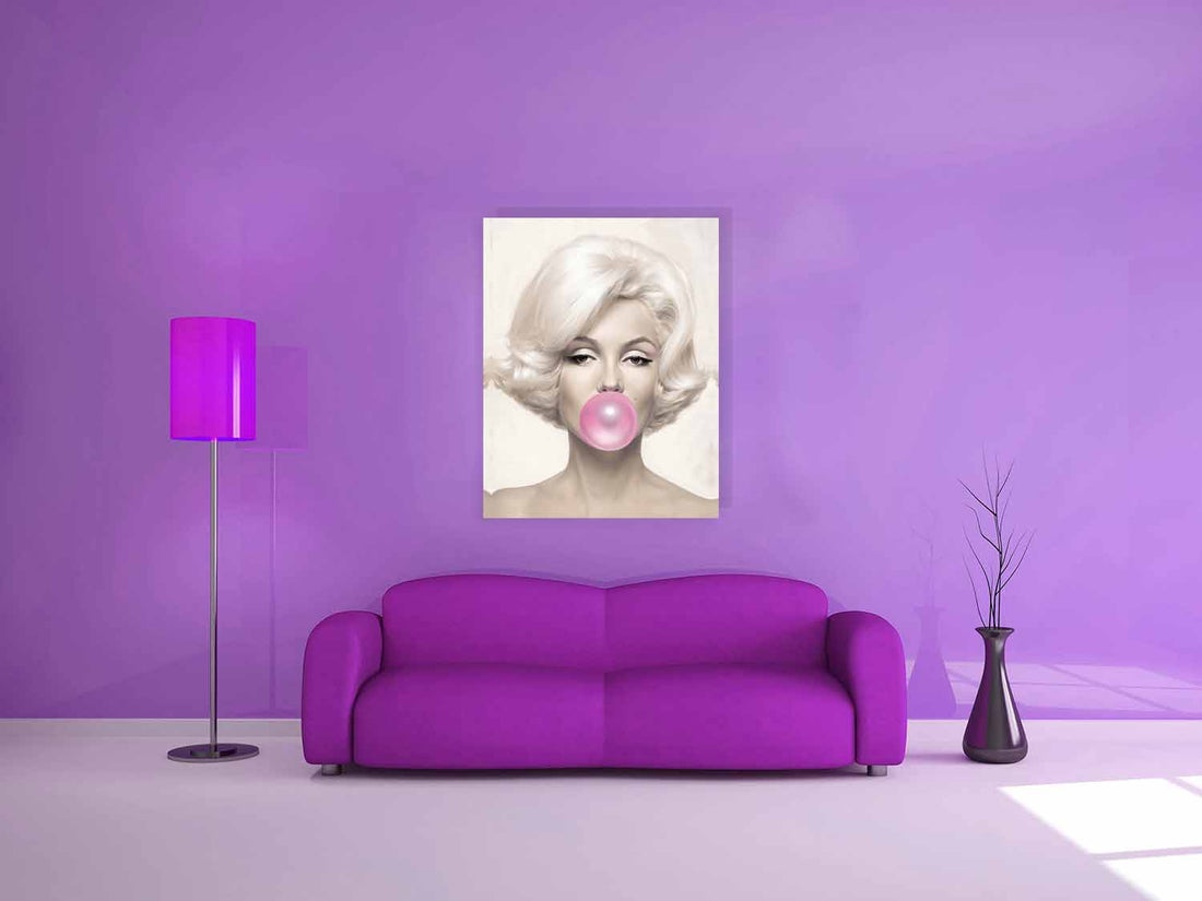 Timeless Elegance: Marilyn Monroe Canvas Prints Capture the Iconic Aura