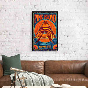 Pink Floyd April 16, 1970 Vintage Music Poster # 2436-001