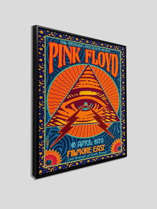 Pink Floyd April 16, 1970 Vintage Music Poster # 2436-001