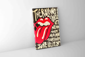 Rolling Stones Canvas- Vintage Music Poster
