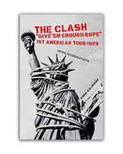 The Clash concert poster -Vintage Music Poster-Wall Decor