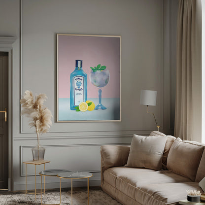 Wall art Gin Cocktail