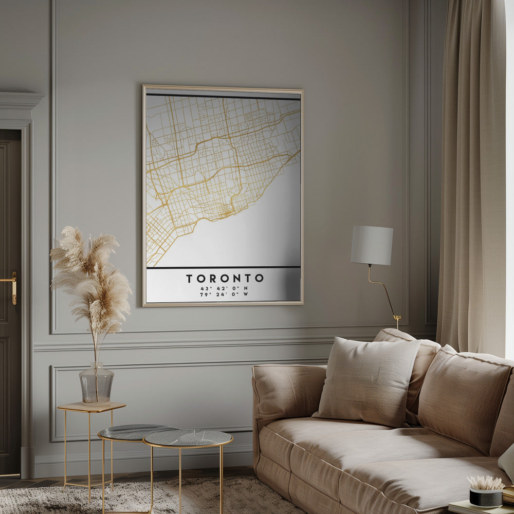 1 Maps 16 Canvas Print