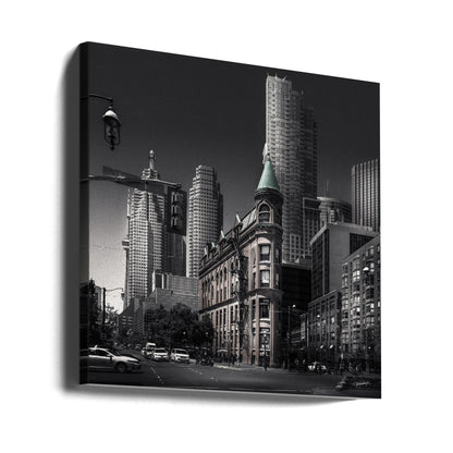 Canadian Flatiron Canvas Print