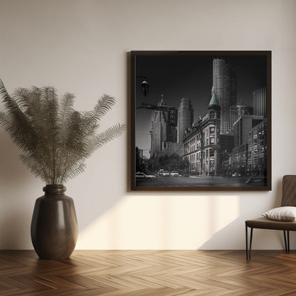 Canadian Flatiron Canvas Print