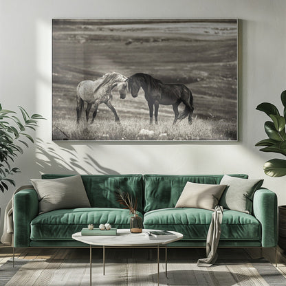 Artwork close encounter20X16inches- White Frame