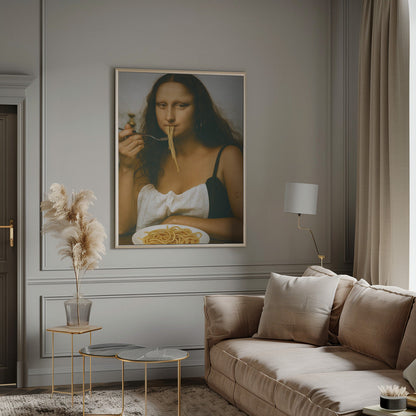 canvas prints Parody of the Mona Lisainches- 