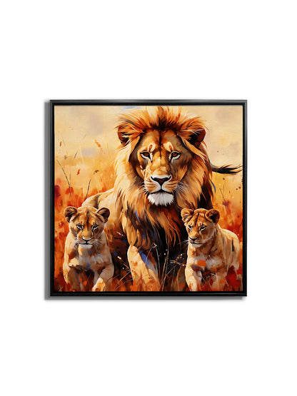 Family 36" x 36: Fine Art Canvas