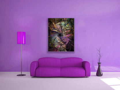 Dimensional Buddha -Fine Art Canvas- RGB varnish