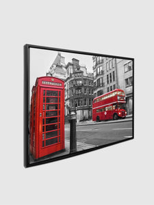 Iconic Red Double Decker Bus & Phone Booth 4836-044