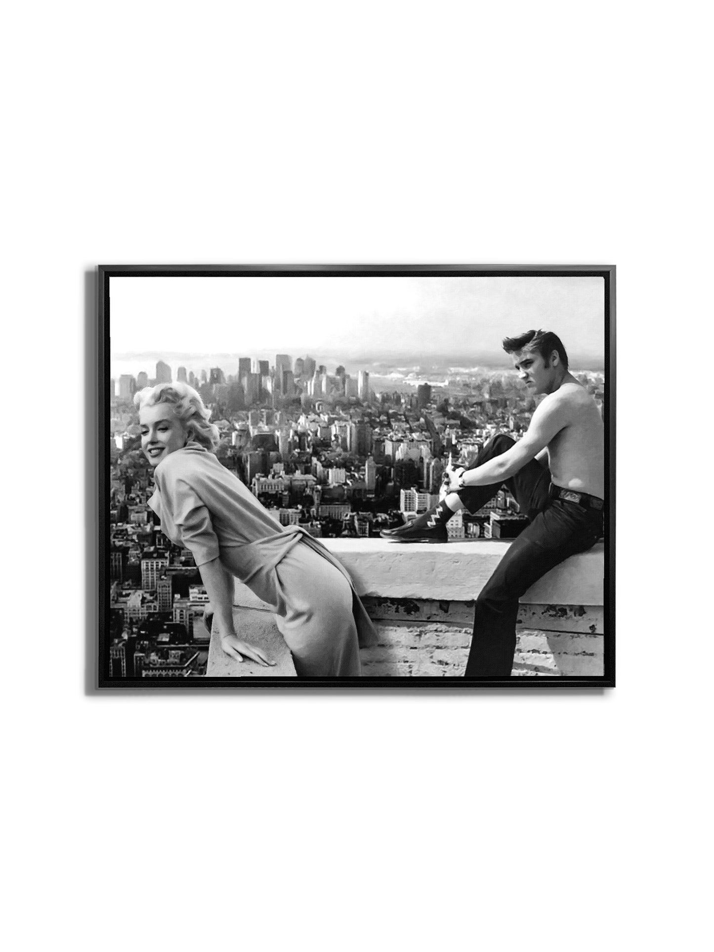 Canvas print Marilyn & Elvis - Fine Art Canvas- Wall Art Decor