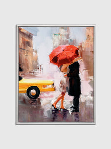 NYC KISS 36" X 48" X 1.25" Fine Art Canvas 4836-063