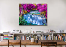 Wildlife Wal Art-Majestic Waterfalls Landscape-Canvas Printed