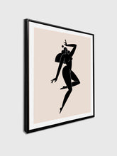 Wall Art-Female silhouette -Canvas Print