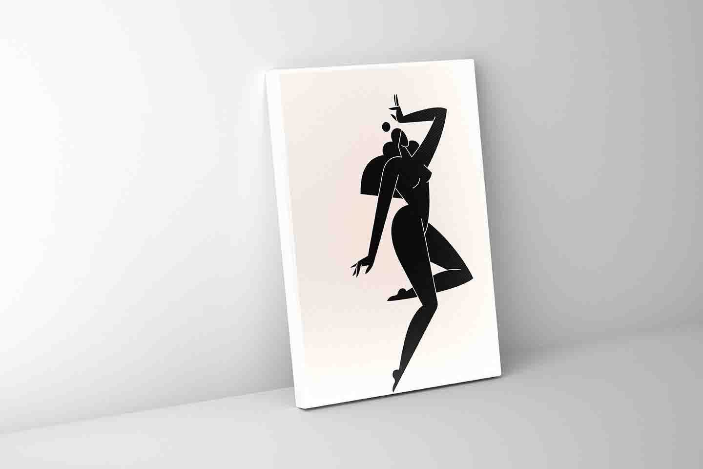 womans silhouette art