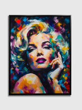Marilyn Monroe canva with Golden #4836-129