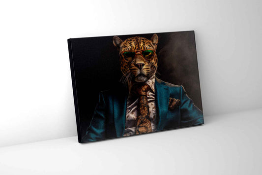 Canvas Print-Chief Leopard-Wall art