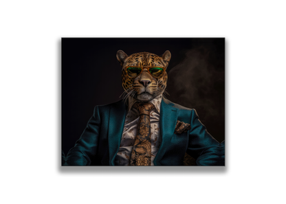 Canvas Print-Chief Leopard-Wall art