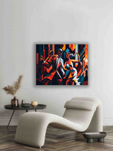 Tango in the city. Modern Art #4836-138
