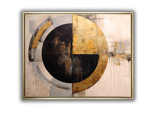 Abstract Sun canvas print. Modern Art #4836-147