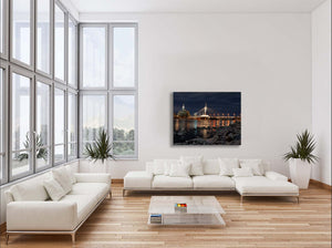 Winnipeg Skyline Wall Art - Canvas Prints - RGB Varnish #4836-151
