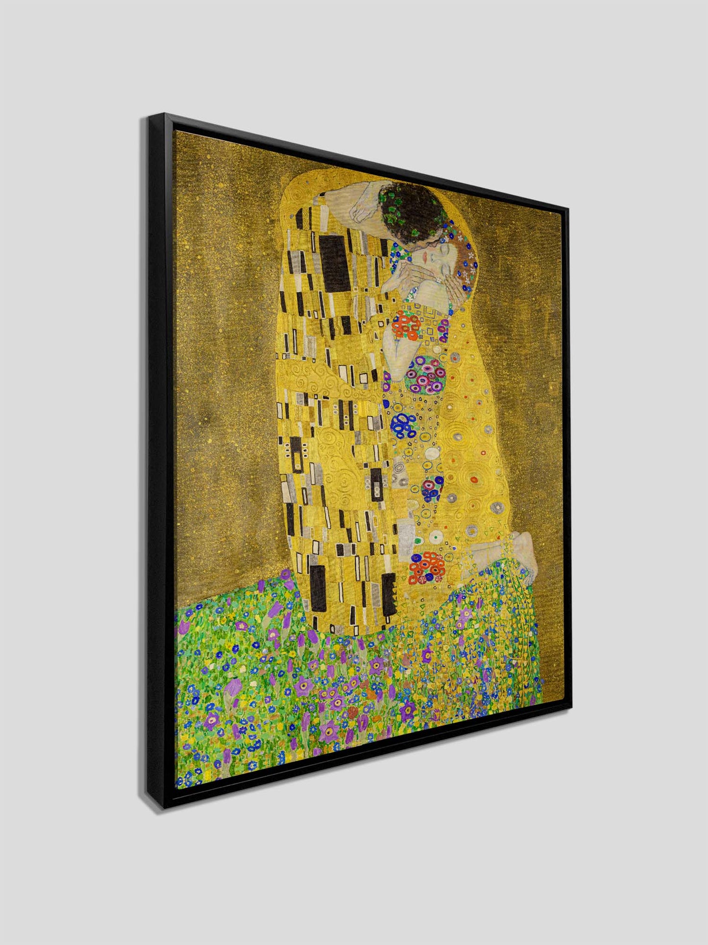 " The Kiss" Fine Art-Gold varnish