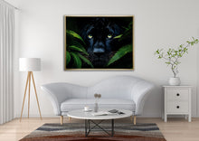Wildlife Canvas Art - Rare Black Jaguar - Wall Decor-RGB Vanish