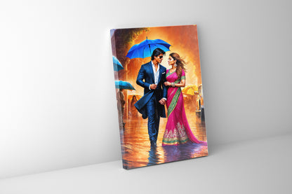 Bollywood Part 1 "Boy meets Girl"- Vintage Artwork-Wall decor