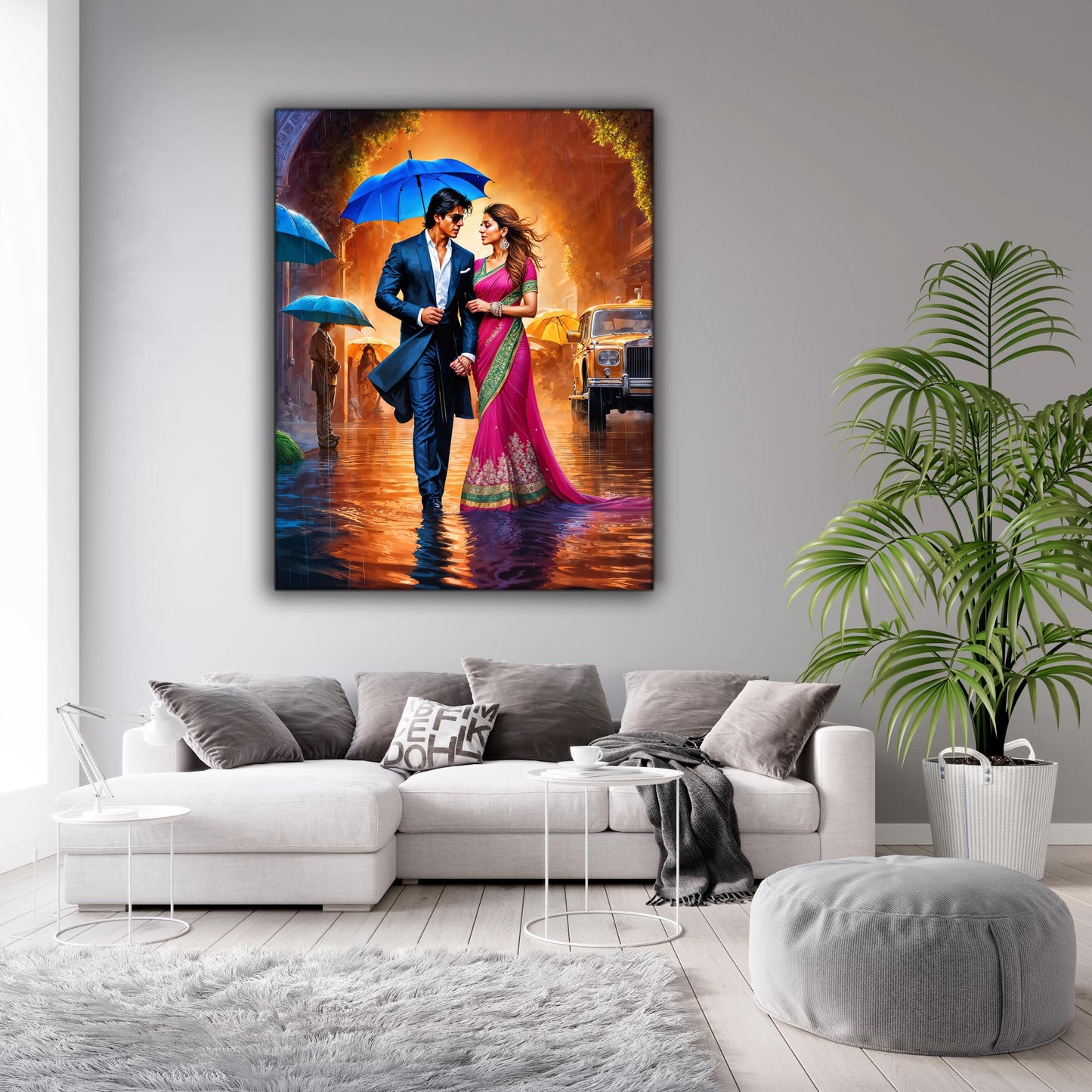 Bollywood Part 1 "Boy meets Girl"- Vintage Artwork-Wall decor