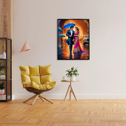 Bollywood Part 1 "Boy meets Girl"- Vintage Artwork-Wall decor