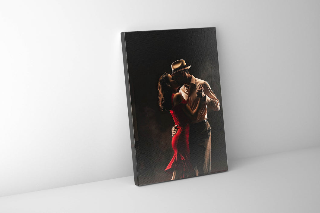 Wall Art- Tango Dance -Canvas Printed-Modern art