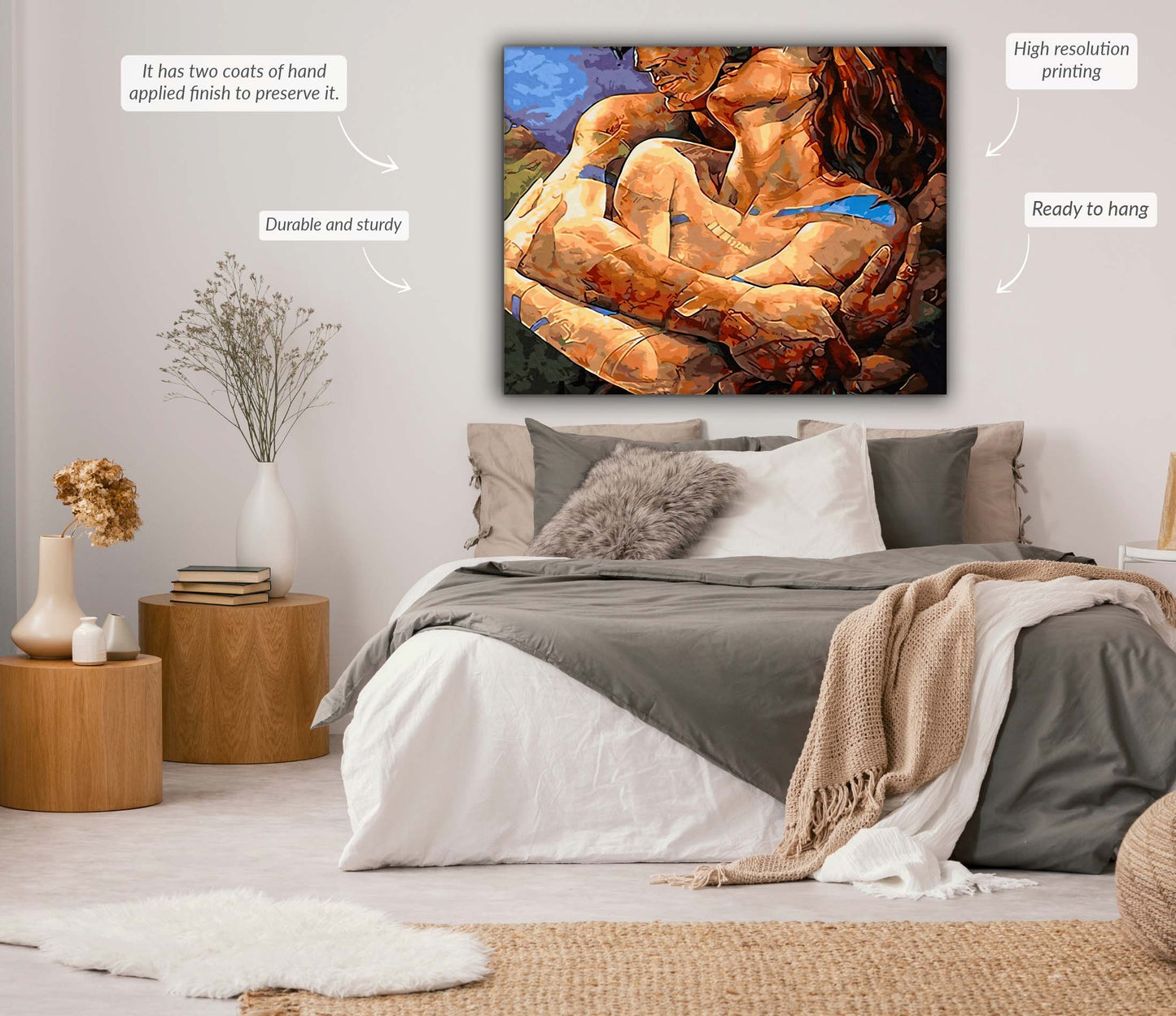 Wall Art Decor - Intimacy-Fine Art Canvas