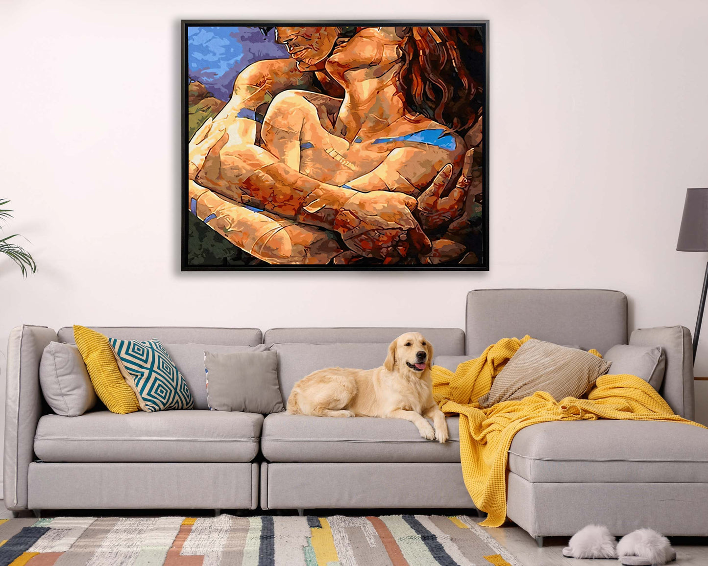 Wall Art Decor - Intimacy-Fine Art Canvas