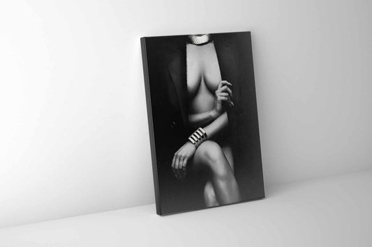 "Jacket Required" 36X48 Fine Art Canvas Print